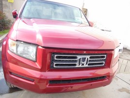 2006 HONDA RIDGELINE RTL BURGUNDY 3.5L AT 4WD A19916